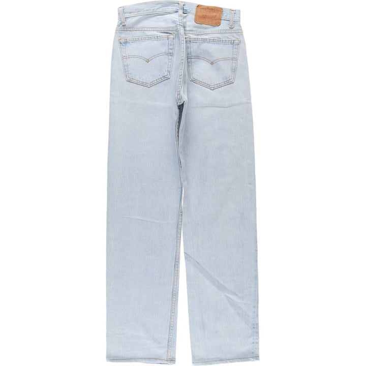 90'S Levi's 501-0134 Straight Denim Pants Made in USA Men's W30 Vintage cotton blue type Vintage Second Hand