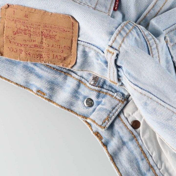 90'S Levi's 501-0134 Straight Denim Pants Made in USA Men's W30 Vintage cotton blue type Vintage Second Hand