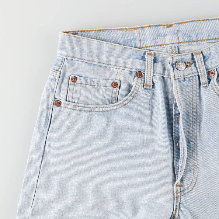 90'S Levi's 501-0134 Straight Denim Pants Made in USA Men's W30 Vintage cotton blue type Vintage Second Hand