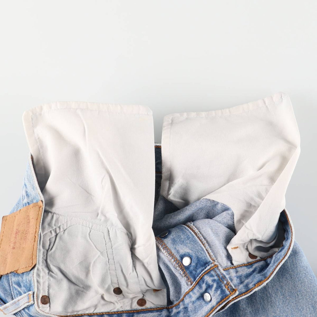 90'S Levi's 501-0134 Straight Denim Pants Made in USA Men's W31 Vintage cotton blue type Vintage Second Hand