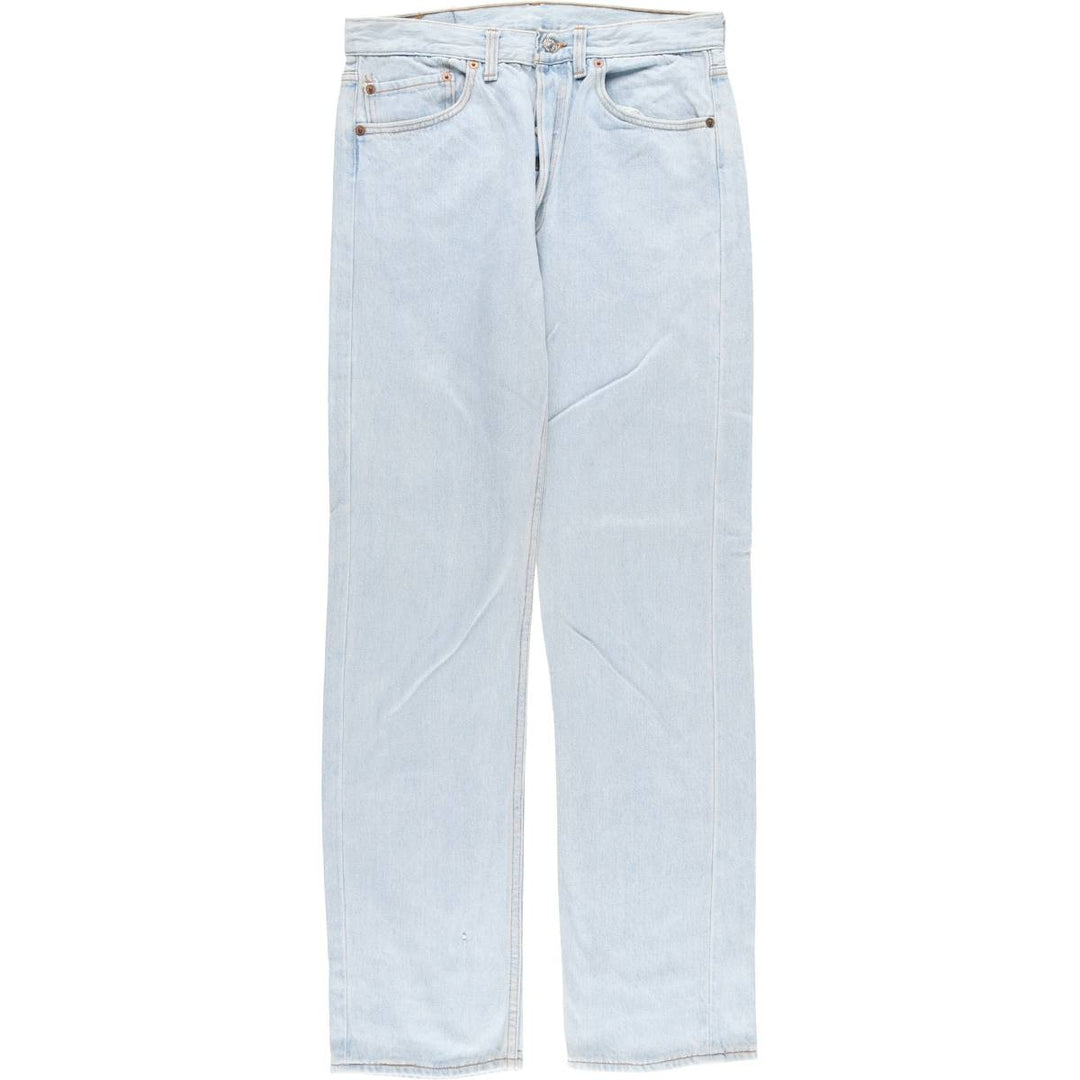 90'S Levi's 501-0134 Straight Denim Pants Made in USA Men's W31 Vintage cotton blue type Vintage Second Hand