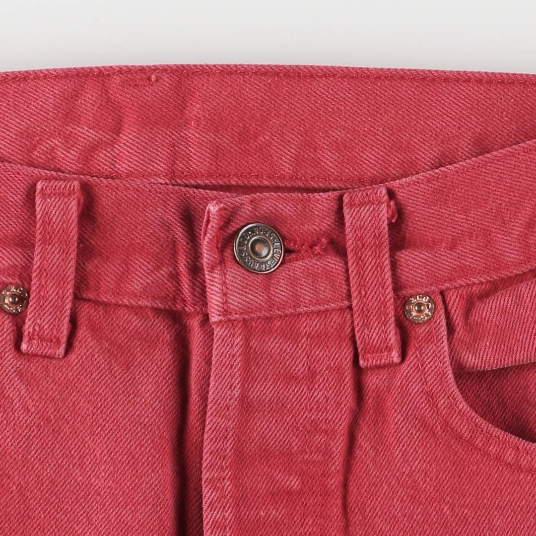 90s-00'S Vintage Levi's 501-0668 Straight-leg Denim Pants, Made in the USA, Men's Size W30 cotton red type Vintage Second Hand