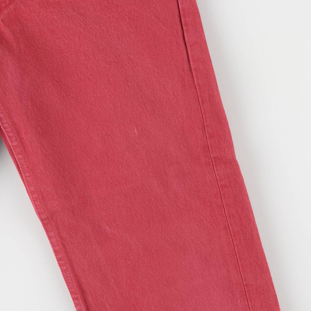 90s-00'S Vintage Levi's 501-0668 Straight-leg Denim Pants, Made in the USA, Men's Size W30 cotton red type Vintage Second Hand