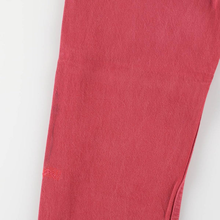 90s-00'S Vintage Levi's 501-0668 Straight-leg Denim Pants, Made in the USA, Men's Size W30 cotton red type Vintage Second Hand