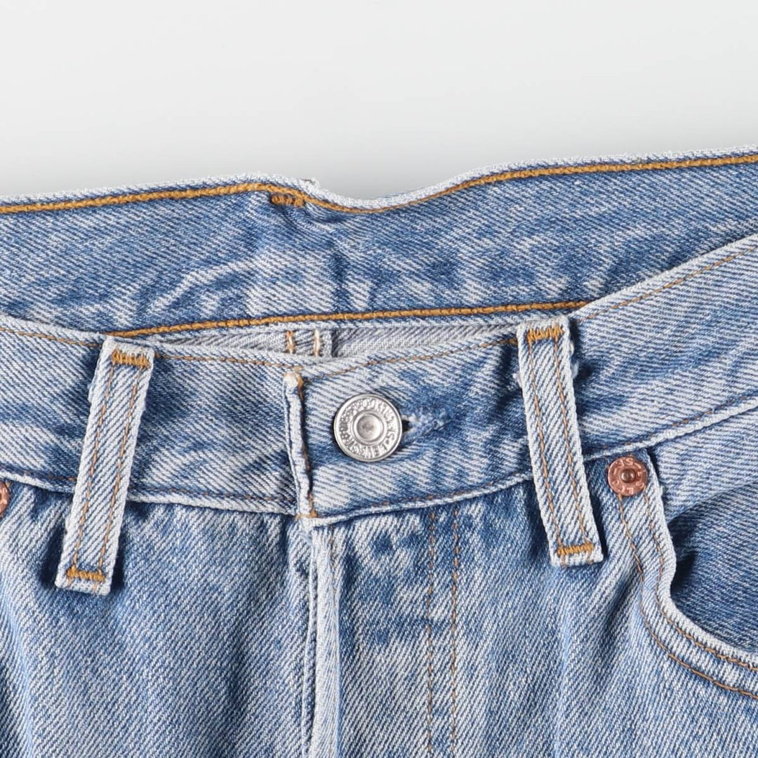 2000'S Levi's 501 Straight Denim Pants, Made in USA, Men's Size W31 cotton blue type Vintage Second Hand