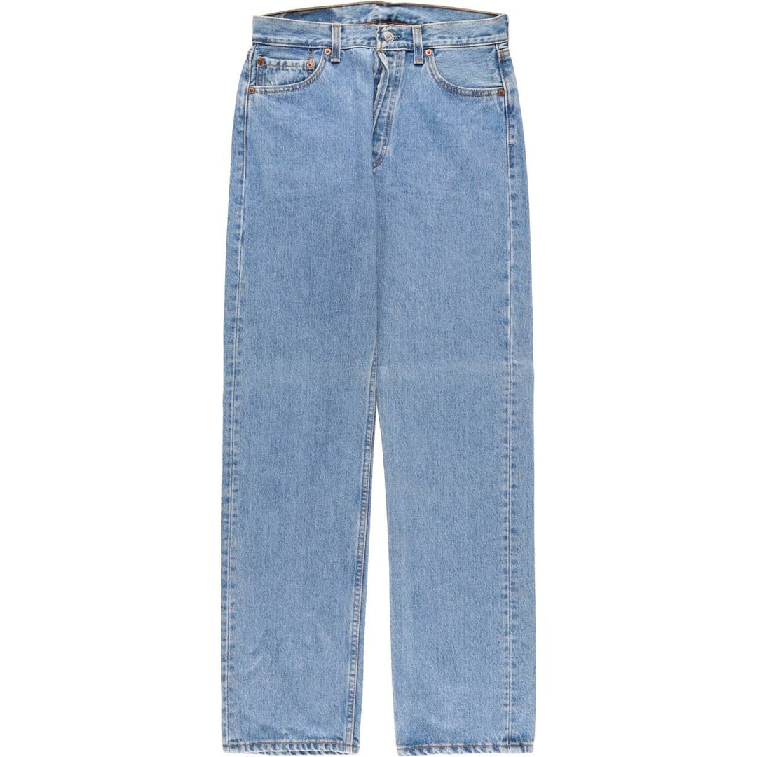90'S Levi's 501-0193 Straight Denim Pants Made in USA Men's W29 Vintage cotton blue type Vintage Second Hand
