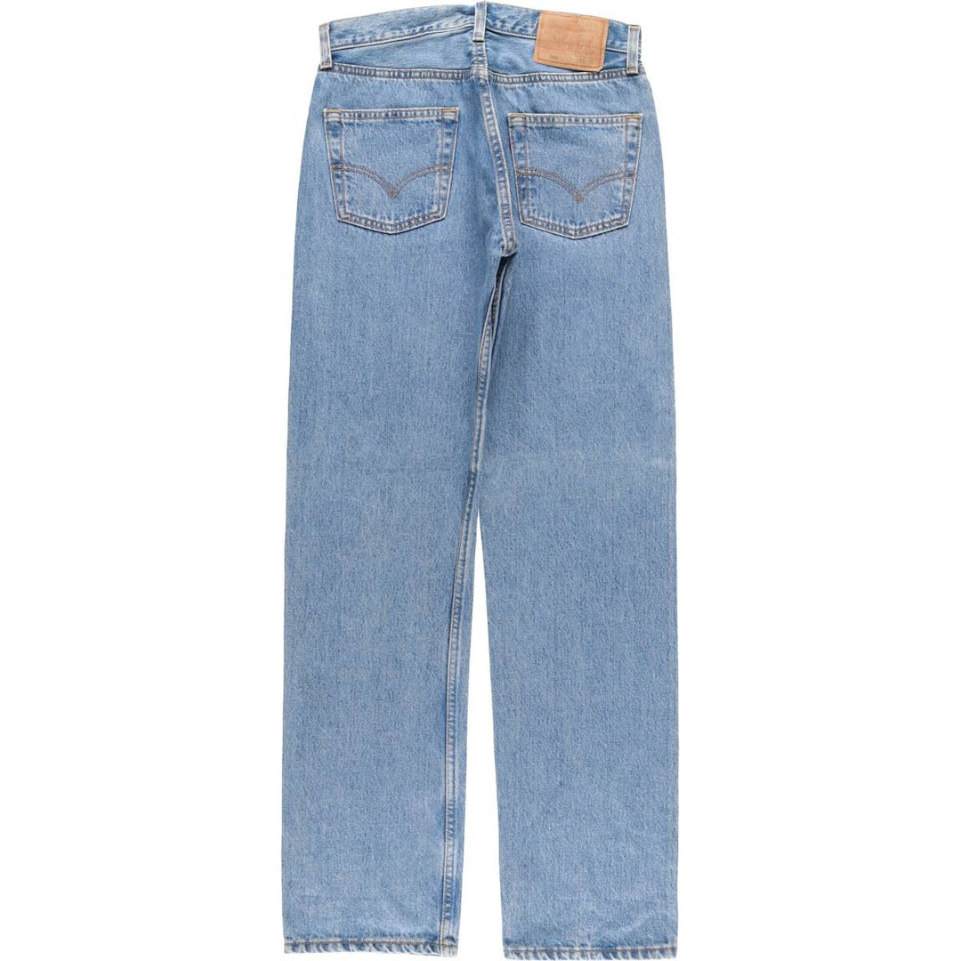 90'S Levi's 501-0193 Straight Denim Pants Made in USA Men's W29 Vintage cotton blue type Vintage Second Hand
