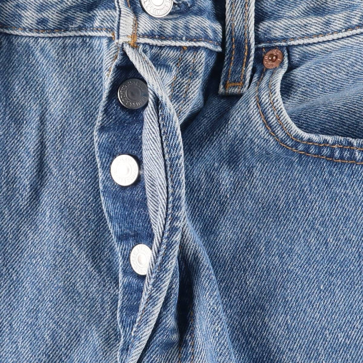 90'S Levi's 501-0193 Straight Denim Pants Made in USA Men's W29 Vintage cotton blue type Vintage Second Hand