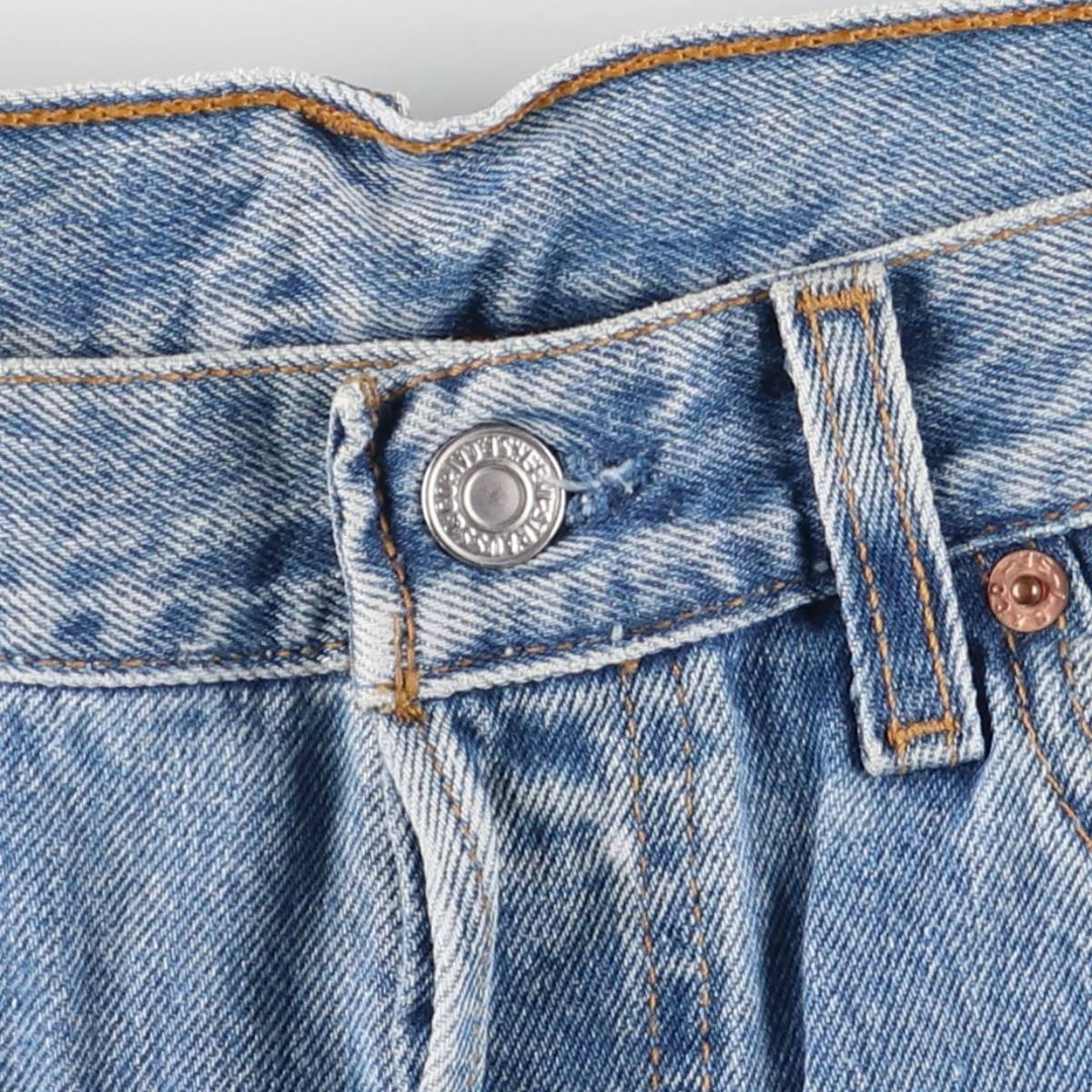 90'S Levi's 501-0193 Straight Denim Pants Made in USA Men's W29 Vintage cotton blue type Vintage Second Hand