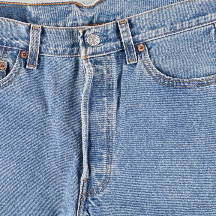 90'S Levi's 501-0193 Straight Denim Pants Made in USA Men's W29 Vintage cotton blue type Vintage Second Hand