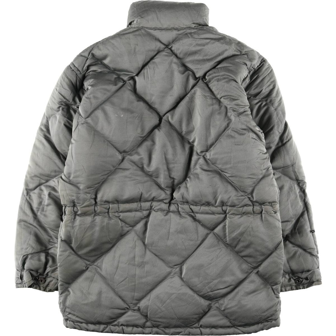 Ralph Lauren POLO SPORT reversible down jacket, men's size small Nylon gray type Vintage Second Hand