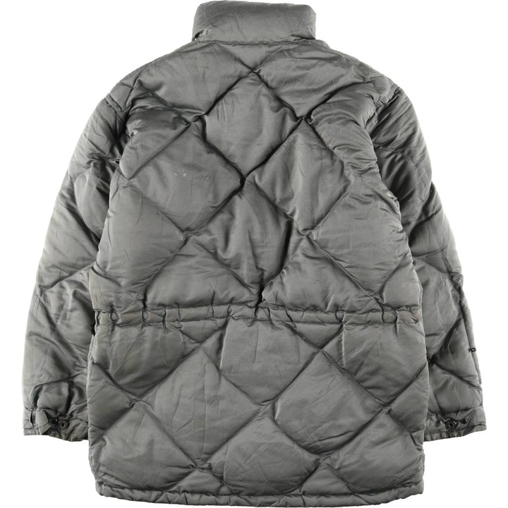 Ralph Lauren POLO SPORT reversible down jacket, men's size small Nylon gray type Vintage Second Hand