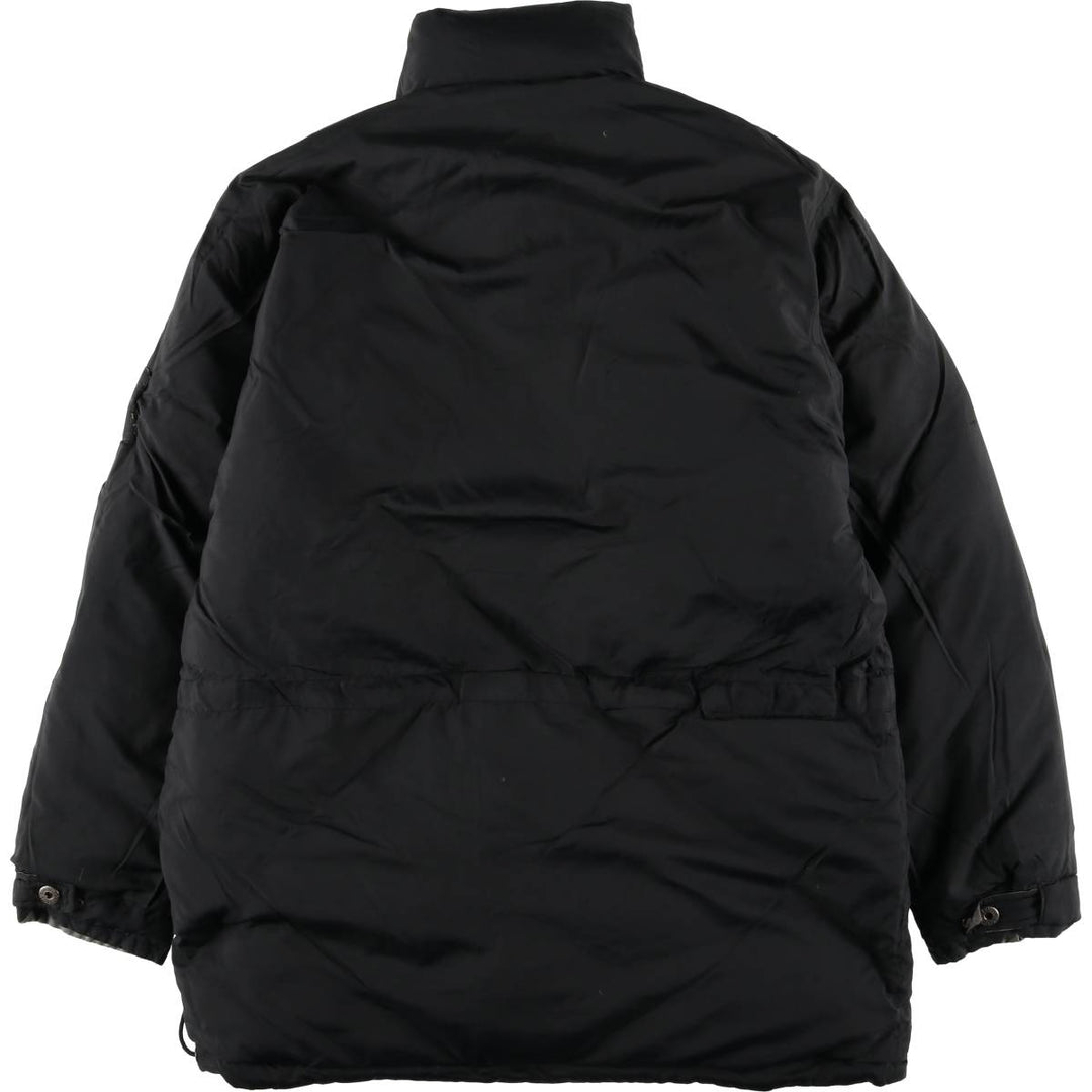 Ralph Lauren POLO SPORT reversible down jacket, men's size small Nylon gray type Vintage Second Hand