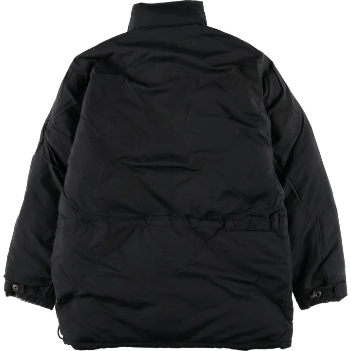 Ralph Lauren POLO SPORT reversible down jacket, men's size small Nylon gray type Vintage Second Hand