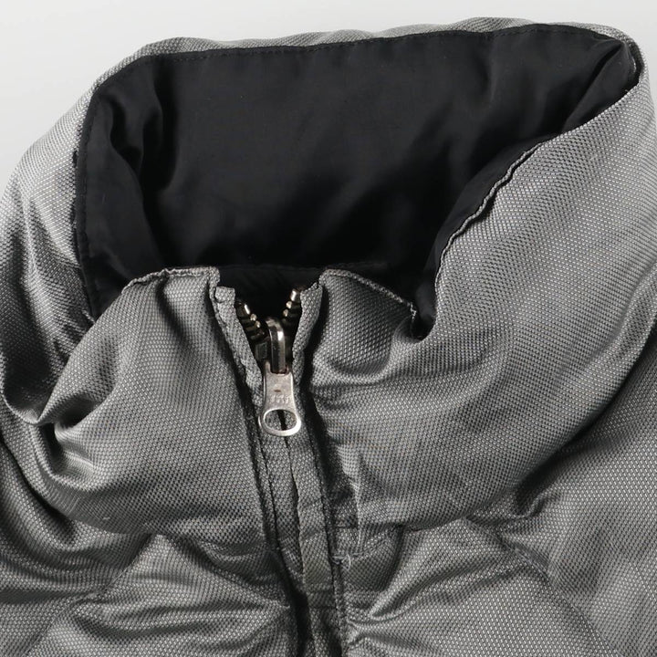 Ralph Lauren POLO SPORT reversible down jacket, men's size small Nylon gray type Vintage Second Hand