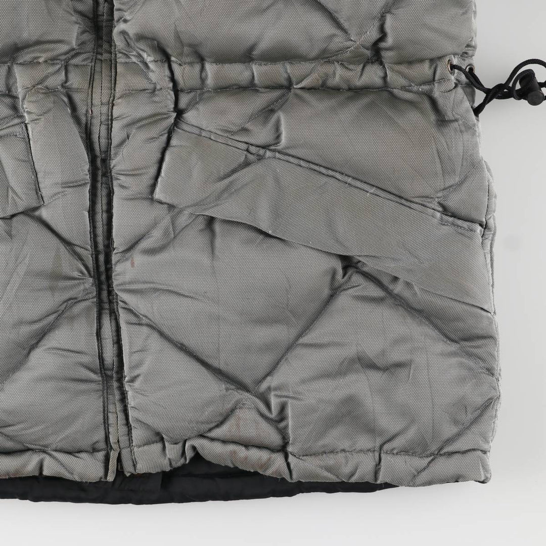 Ralph Lauren POLO SPORT reversible down jacket, men's size small Nylon gray type Vintage Second Hand