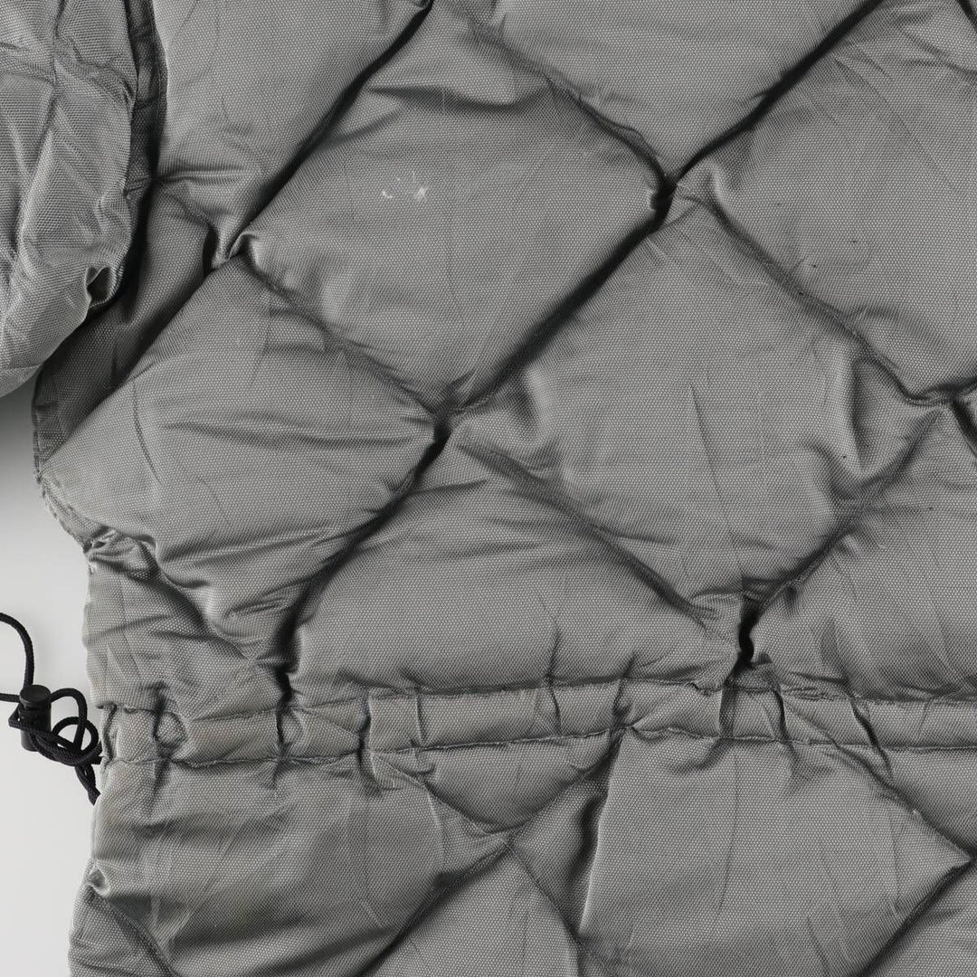 Ralph Lauren POLO SPORT reversible down jacket, men's size small Nylon gray type Vintage Second Hand