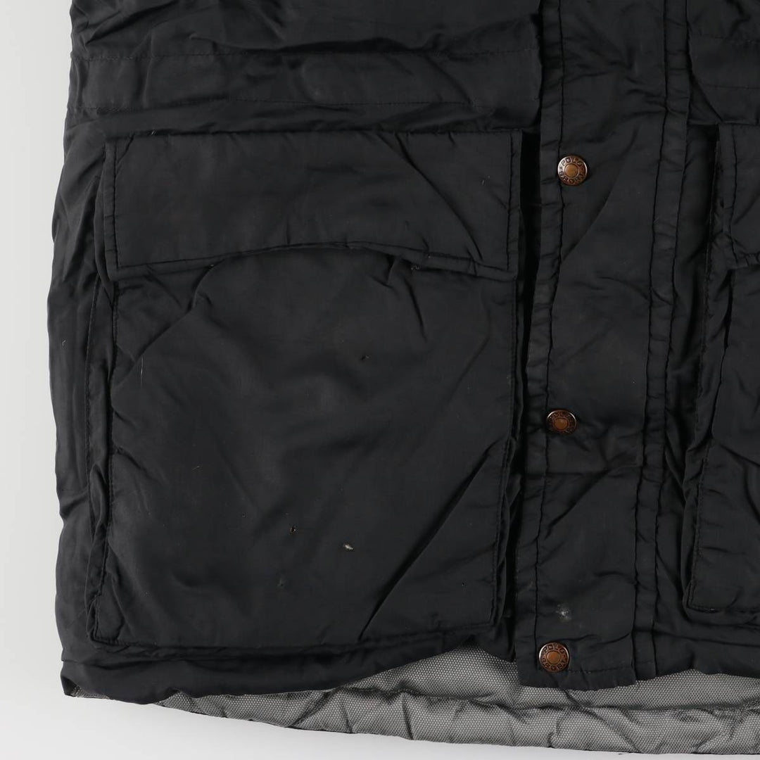 Ralph Lauren POLO SPORT reversible down jacket, men's size small Nylon gray type Vintage Second Hand