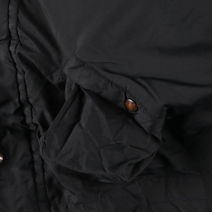 Ralph Lauren POLO SPORT reversible down jacket, men's size small Nylon gray type Vintage Second Hand