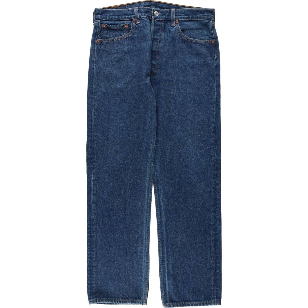 90s-00'S Levi's 501 Straight Denim Pants, Men's W33 (approx.), Vintage unclear blue type Vintage Second Hand