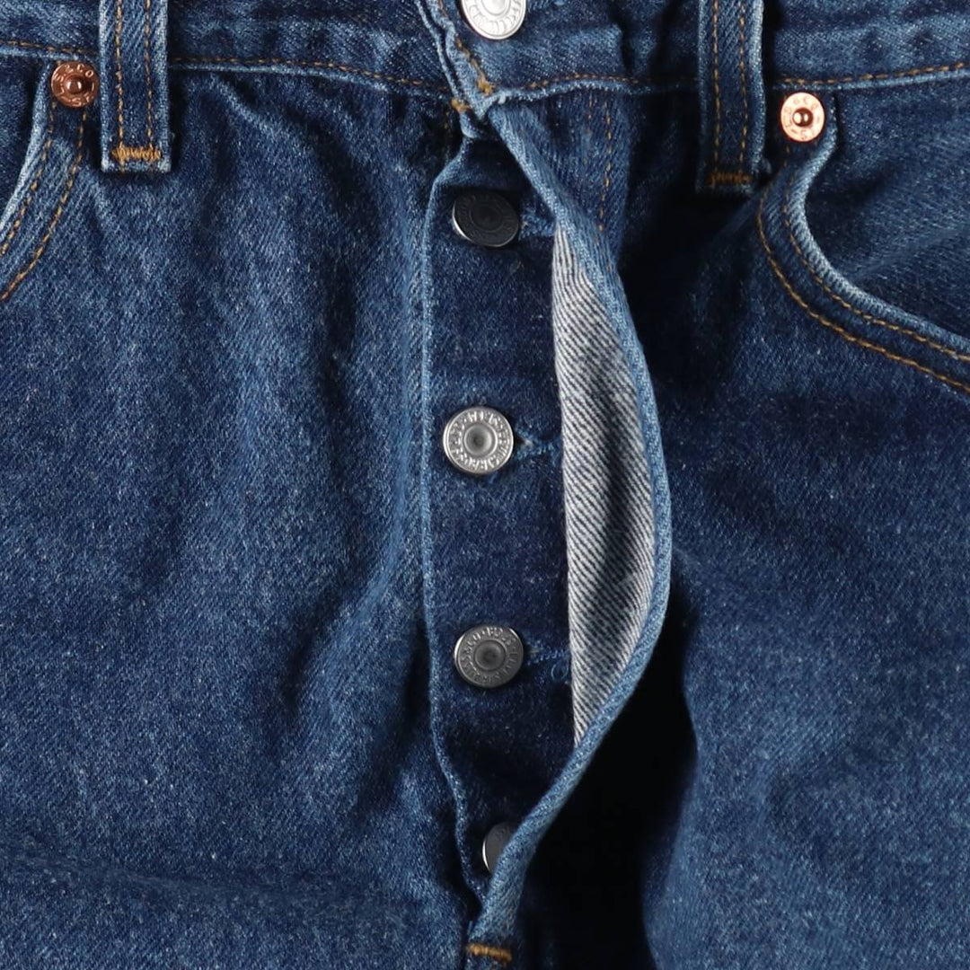 90s-00'S Levi's 501 Straight Denim Pants, Men's W33 (approx.), Vintage unclear blue type Vintage Second Hand