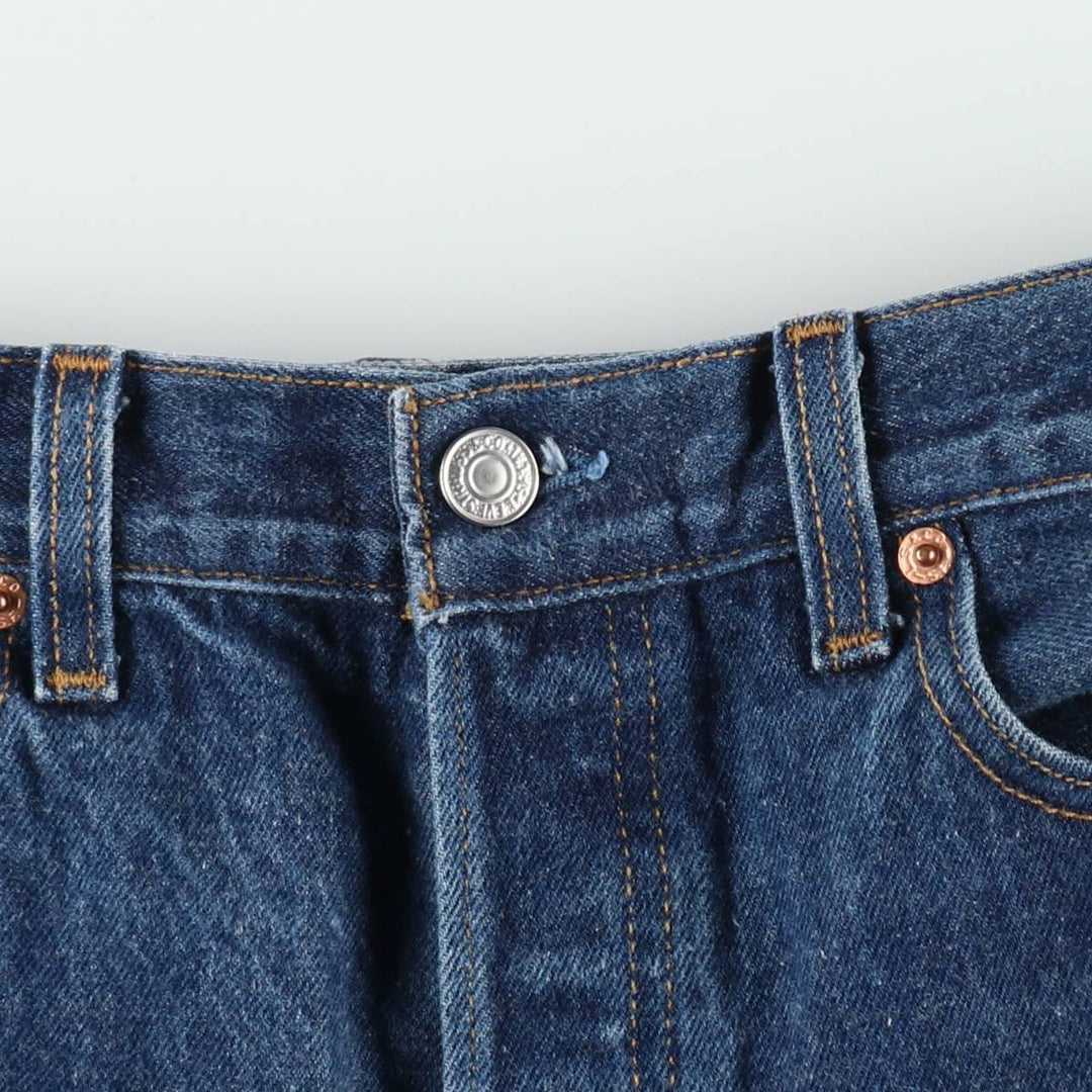 90s-00'S Levi's 501 Straight Denim Pants, Men's W33 (approx.), Vintage unclear blue type Vintage Second Hand