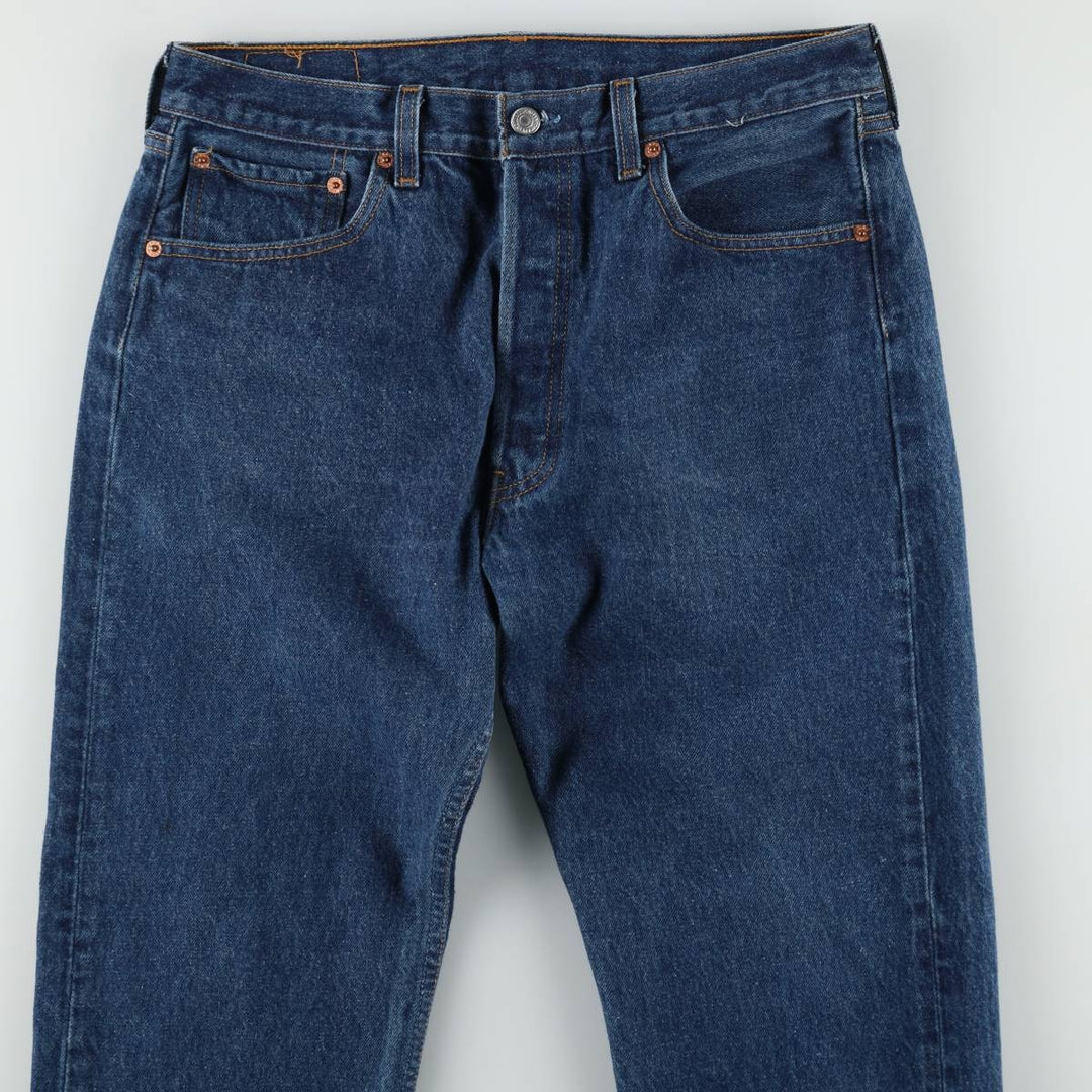 90s-00'S Levi's 501 Straight Denim Pants, Men's W33 (approx.), Vintage unclear blue type Vintage Second Hand
