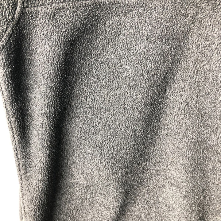 90s-00'S Patagonia Synchilla Half-Snap Fleece Pullover, Made in USA, Men's Size Small unclear gray type Vintage Second Hand