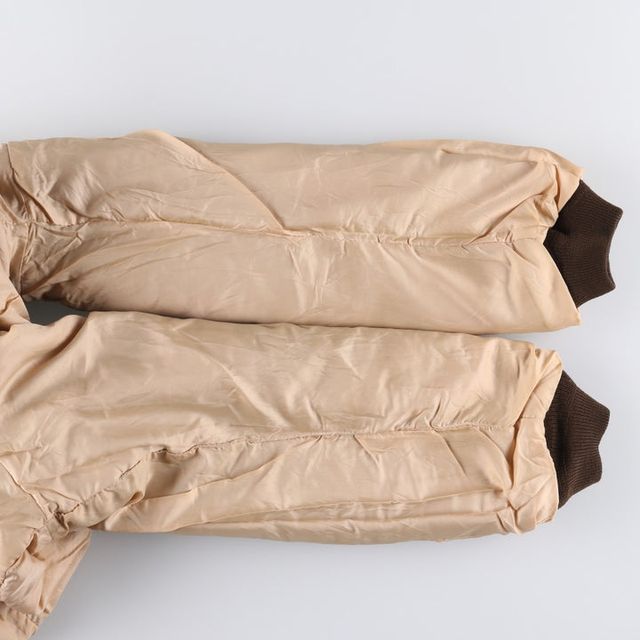 Vintage 1980'S AVIREX A-2 Leather Flight Jacket, Men's Size XL genuine leather brown type Vintage Second Hand