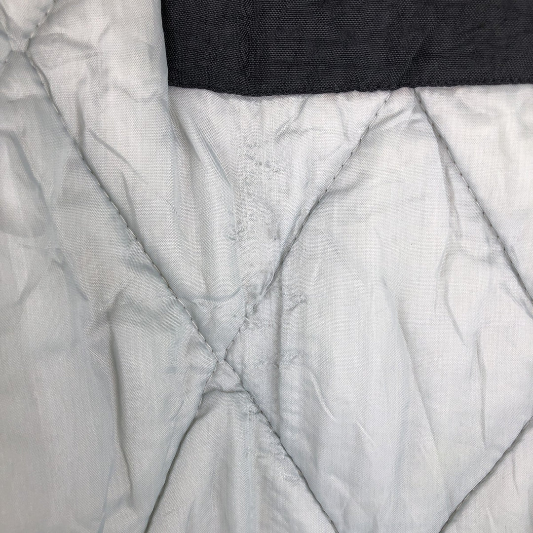 90'S Starter PRO LINE NFL Las Vegas Raiders Padded Puffer Jacket, Men's Size XL Polyurethane Coated Nylon black type Vintage Second Hand