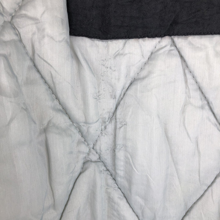 90'S Starter PRO LINE NFL Las Vegas Raiders Padded Puffer Jacket, Men's Size XL Polyurethane Coated Nylon black type Vintage Second Hand