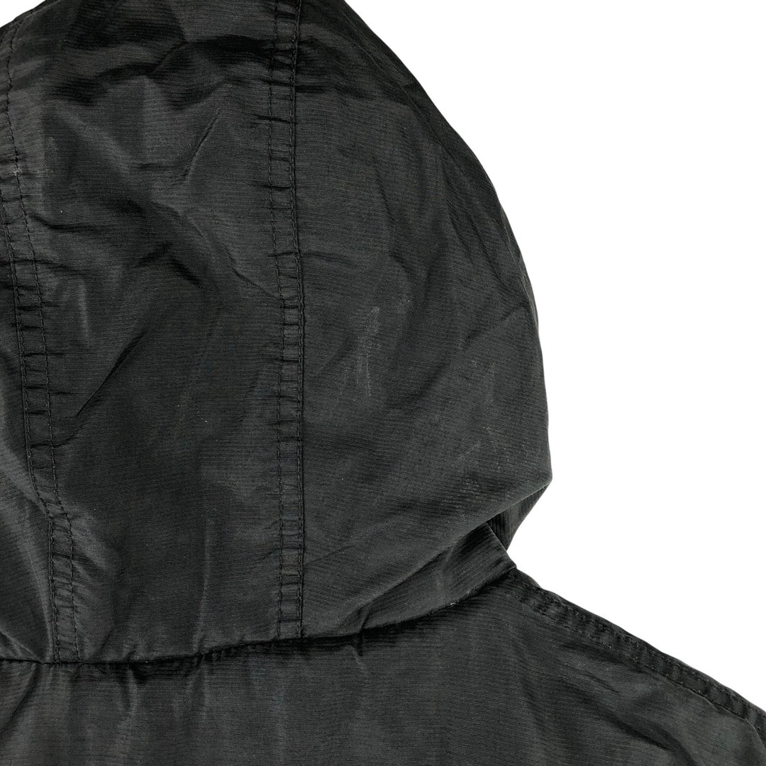 90'S Starter PRO LINE NFL Las Vegas Raiders Back Logo Padded Hoodie, Puffer Jacket, Anorak Polyurethane Coated Nylon black type Vintage Second Hand