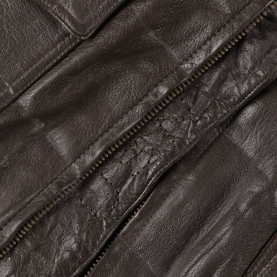 G-1 US Military Leather Flight Jacket, Men's Size Medium unclear brown type Vintage Second Hand
