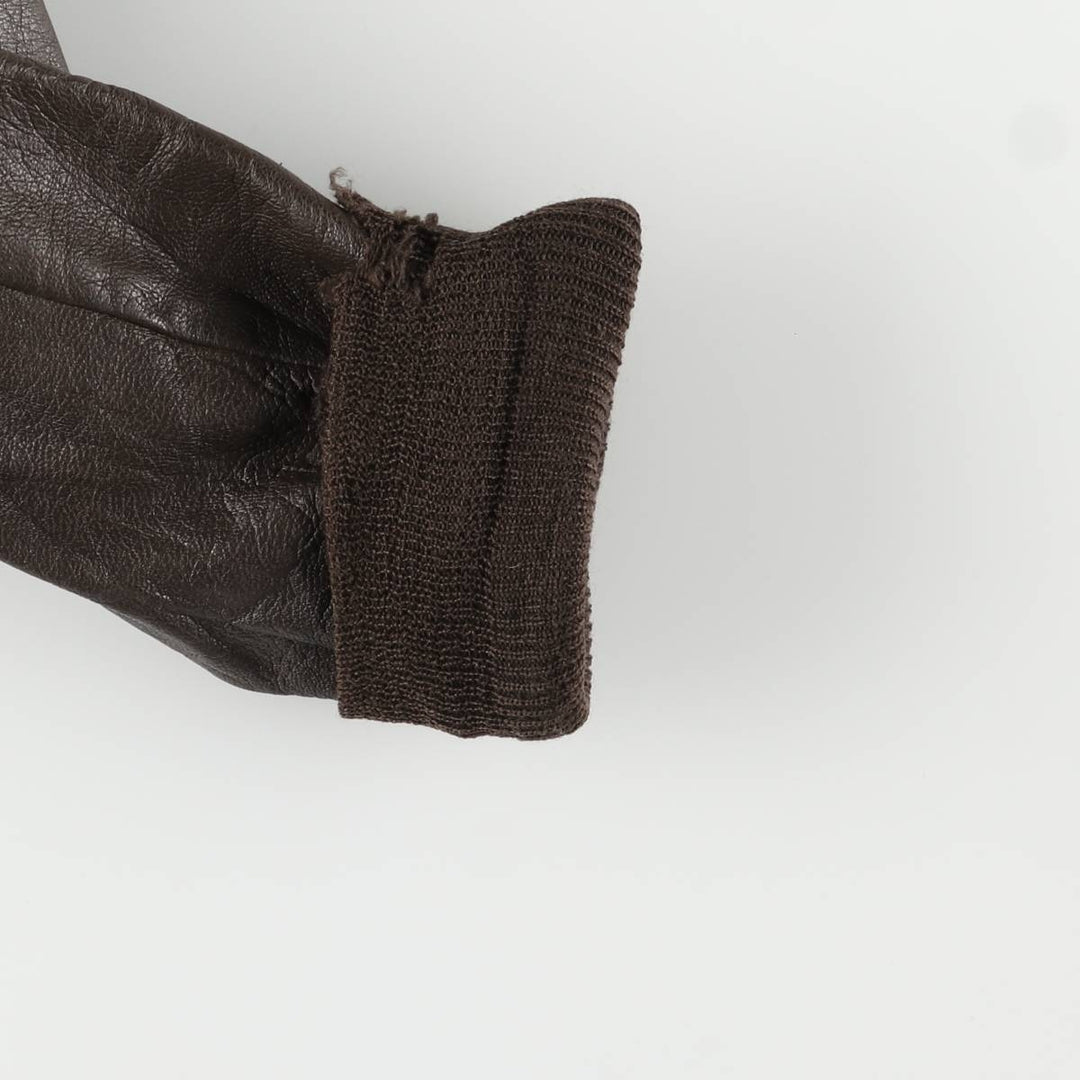 G-1 US Military Leather Flight Jacket, Men's Size Medium unclear brown type Vintage Second Hand