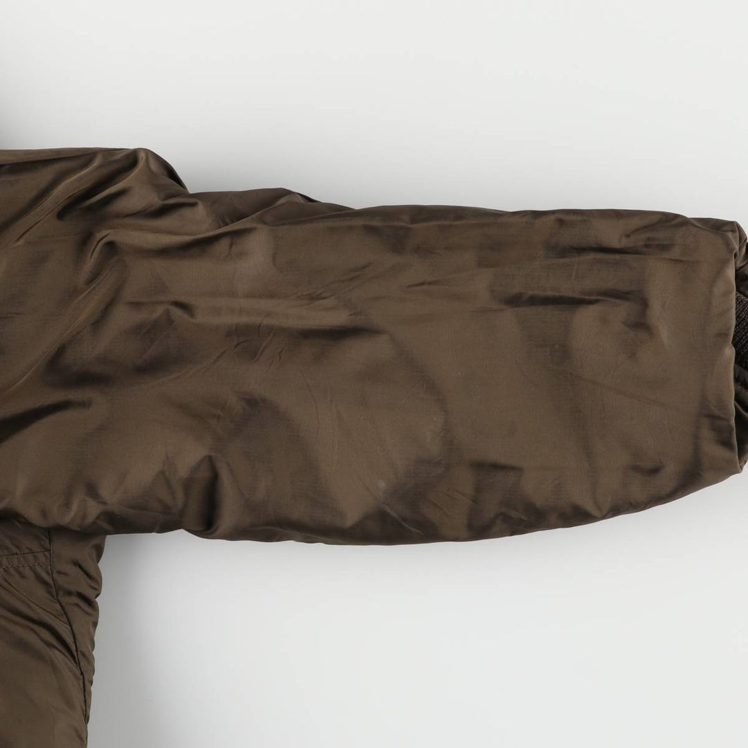 1970'S US Military G-1 Leather Flight Jacket, Made in USA, Size 42, Men's Medium, Vintage unclear brown type Vintage Second Hand