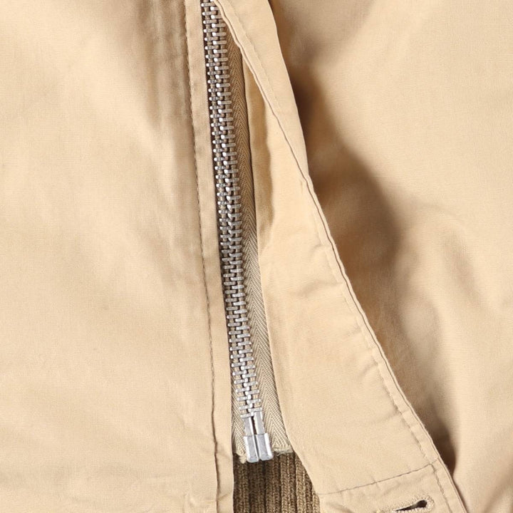 Vintage 70s-80'S Catalina Varsity Padded Derby Jacket with Cup Shoulder Straps, Made in the USA, Men's Size L unclear Beige type Vintage Second Hand