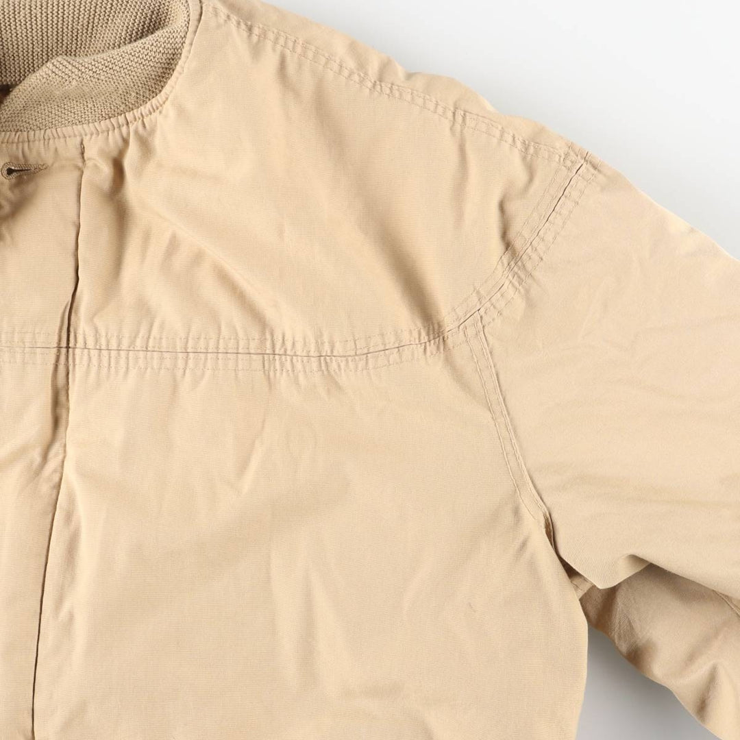 Vintage 70s-80'S Catalina Varsity Padded Derby Jacket with Cup Shoulder Straps, Made in the USA, Men's Size L unclear Beige type Vintage Second Hand