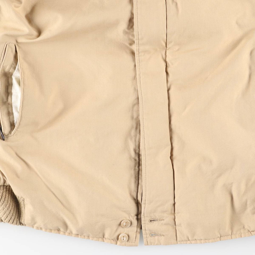 Vintage 70s-80'S Catalina Varsity Padded Derby Jacket with Cup Shoulder Straps, Made in the USA, Men's Size L unclear Beige type Vintage Second Hand