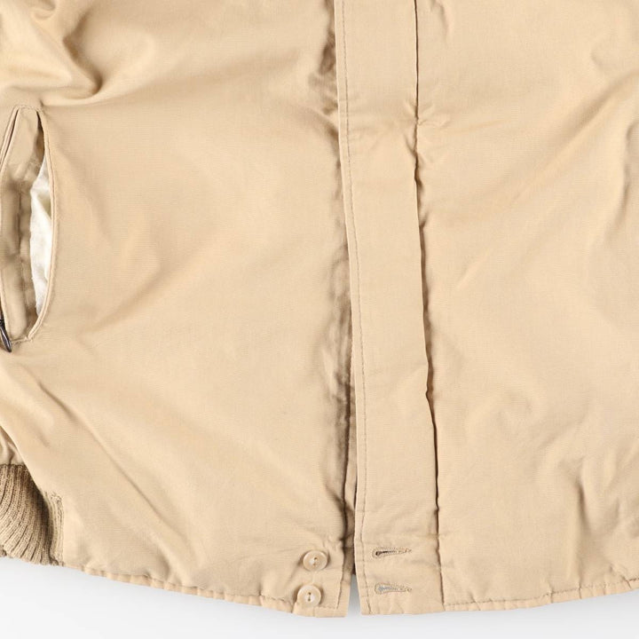 Vintage 70s-80'S Catalina Varsity Padded Derby Jacket with Cup Shoulder Straps, Made in the USA, Men's Size L unclear Beige type Vintage Second Hand