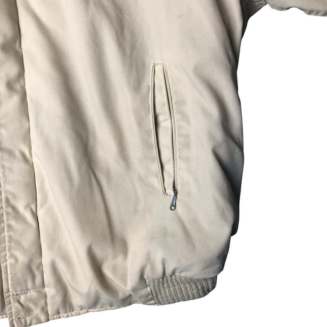 Vintage 70s-80'S Catalina Varsity Padded Derby Jacket with Cup Shoulder Strap, Men's Size XL unclear ivory Vintage Second Hand