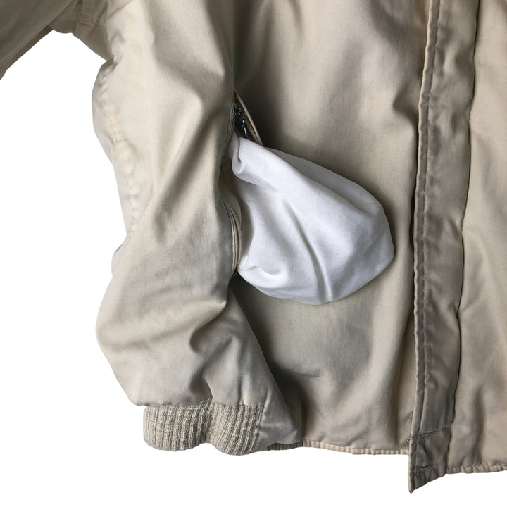 Vintage 70s-80'S Catalina Varsity Padded Derby Jacket with Cup Shoulder Strap, Men's Size XL unclear ivory Vintage Second Hand