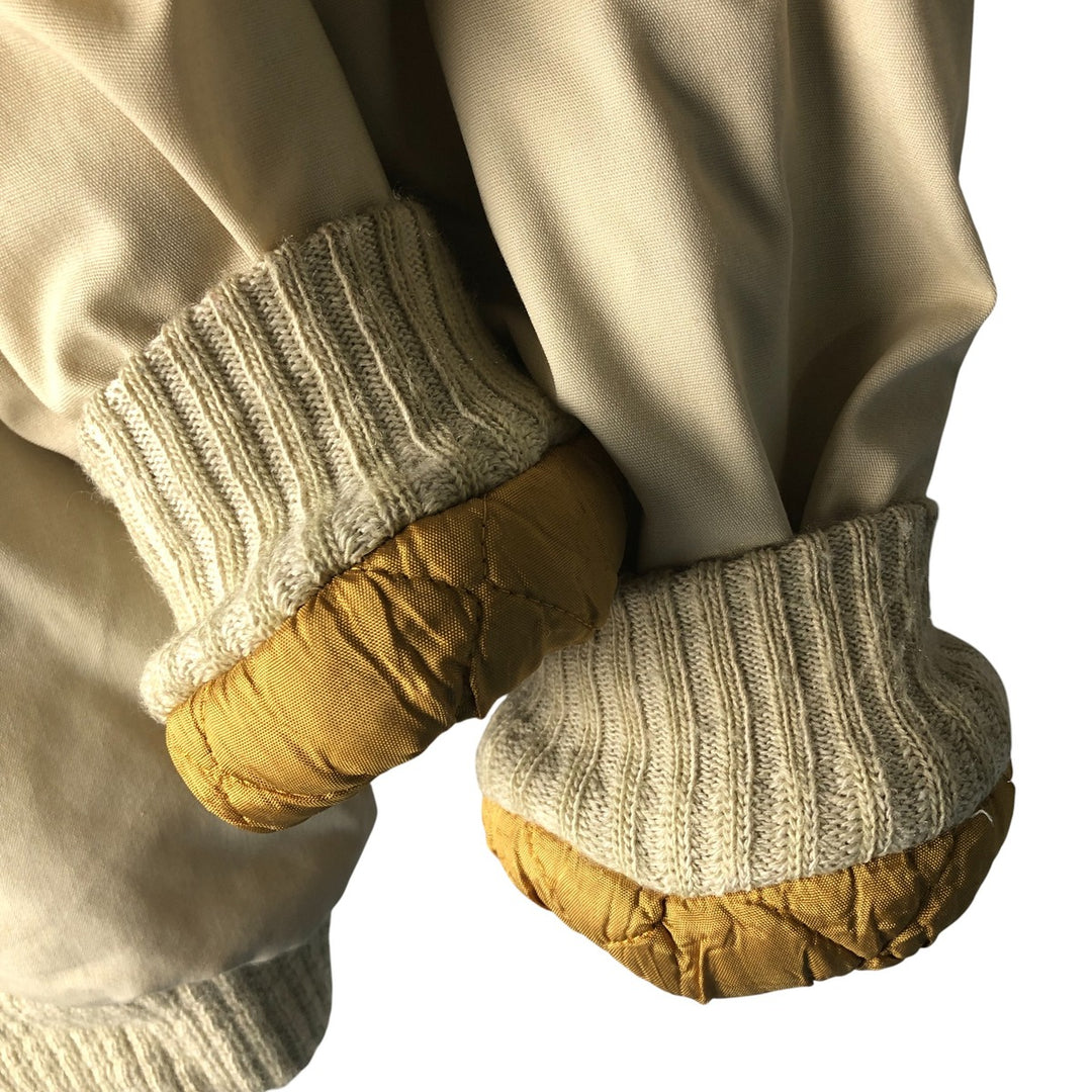 Vintage 70s-80'S Catalina Varsity Padded Derby Jacket with Cup Shoulder Strap, Men's Size XL unclear ivory Vintage Second Hand