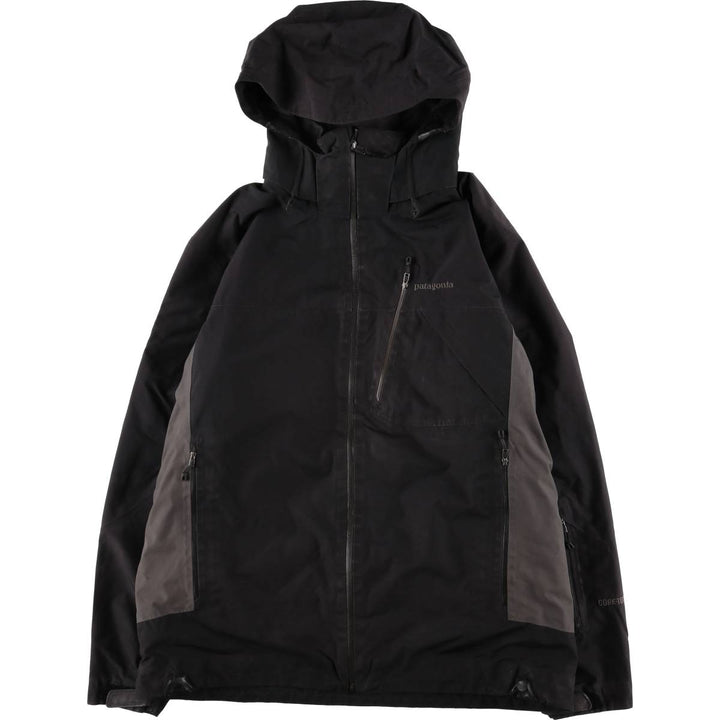 Patagonia Powder Ball Jacket 31440FA11, Gore-Tex, Hooded, Padded Ski Jacket, Men's Size L polyester black type Vintage Second Hand