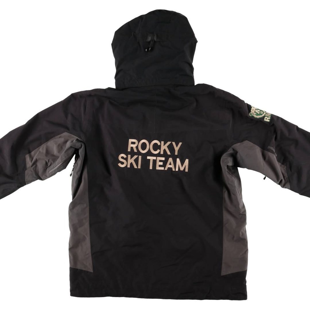 Patagonia Powder Ball Jacket 31440FA11, Gore-Tex, Hooded, Padded Ski Jacket, Men's Size L polyester black type Vintage Second Hand