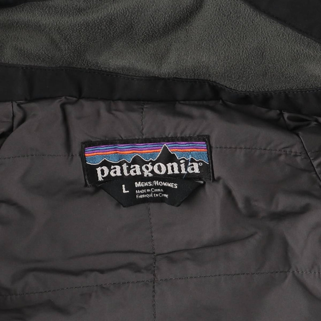 Patagonia Powder Ball Jacket 31440FA11, Gore-Tex, Hooded, Padded Ski Jacket, Men's Size L polyester black type Vintage Second Hand