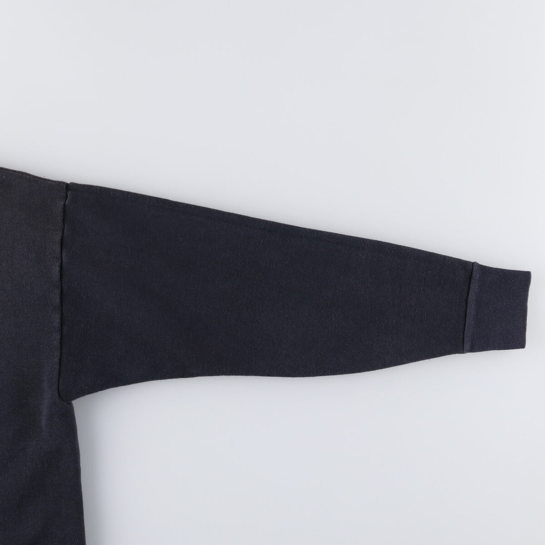 Vintage 1980'S Harley-Davidson floral and rose print sweatshirt, made in the USA, size L, women's. cotton black type Vintage Second Hand