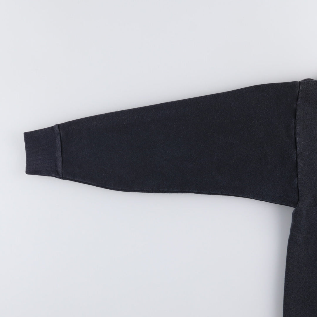 Vintage 1980'S Harley-Davidson floral and rose print sweatshirt, made in the USA, size L, women's. cotton black type Vintage Second Hand