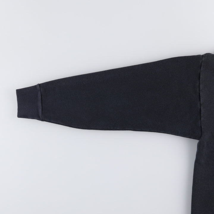 Vintage 1980'S Harley-Davidson floral and rose print sweatshirt, made in the USA, size L, women's. cotton black type Vintage Second Hand