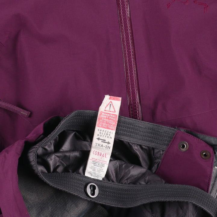 Arc'teryx GORE-TEX Nylon Parka, Women's, Size M Nylon purple type Vintage Second Hand