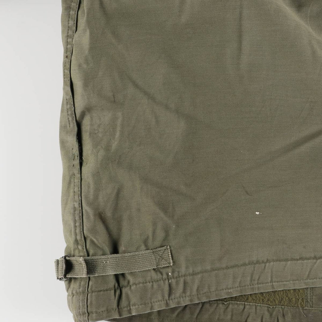 Authentic 1980'S US Navy A-2 Military Deck Jacket, Made in USA, Large (1942-1944), Men's Size L, Vintage Nylon Khaki type Vintage Second Hand